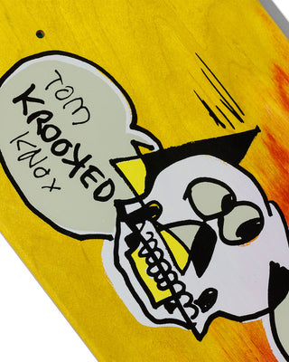 Krooked Skateboard Deck Tom Knox Burn Bird 8.25" x 32"
