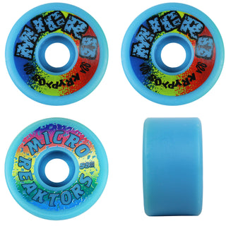 Kryptonics Wheels NOS Old School Micro Reaktor Blue 58mm 92A