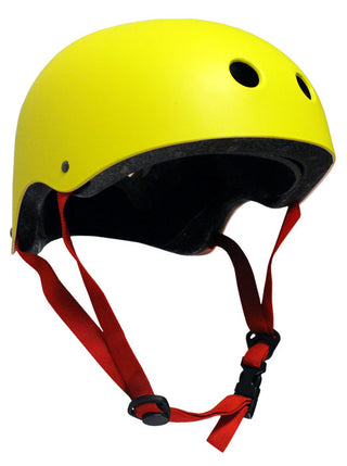 Skateboard Helmet Elbow/Knee/Wrist Pad Combo Skateboarding Skate Park Safety Kit Yellow Helmet Small Pads