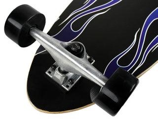 Krown Longboard Complete Pintail Classic Black