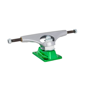 Krux Trucks K5 Nora By Alexis Silver/Green 8.25" Pair