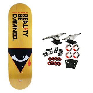 Alien Workshop Skateboard Complete KTC Reality Eye Assorted 8.75" x 32.25"