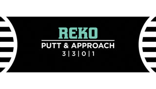Kastaplast Disc Golf K3 Hard Reko Putter 3/3/0/1 White/Black 175 grams