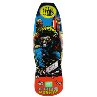 Everybody Skates Skateboard Deck Kellen James Curb Monster Standard 9.75" x 33"