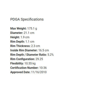 Westside Disc Golf VIP King Distance Driver 14/5/-1.5/3 White/Red 175 grams