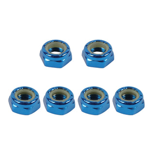Dime Bag Skateboard Truck 1.25" Blue Hardware Refresh Kit with Nuts, Spacers, Washers