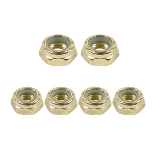 Dime Bag Skateboard Truck 1.25" Gold Hardware Refresh Kit with Nuts, Spacers, Washers