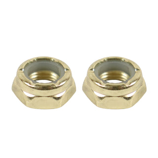 Dime Bag Skateboard Replacement Truck Kingpin and Axle Nuts Kit - Gold