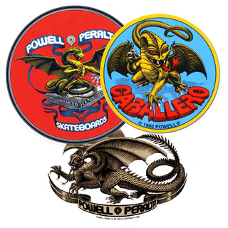 Powell Peralta Dragons Only Sticker 3-Pack Stickers
