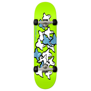 Krooked Skateboard Complete Birds Green 7.75" x 29.5" Factory Assembled