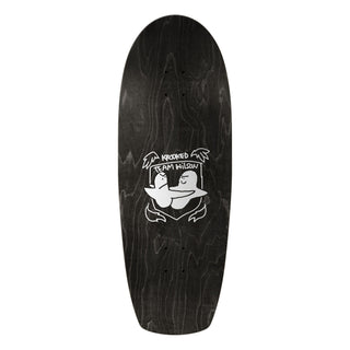 Krooked Skateboard Deck Andrew Wilson Pro Zogger Silver 10.75" x 30"