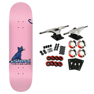Krooked Skateboard Complete Brad Cromer Kat Pink 8.38" x 32.25"