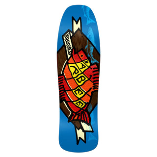 Krooked Skateboard Complete Ray Barbee Trophy Blue 9.5" x 31.75"