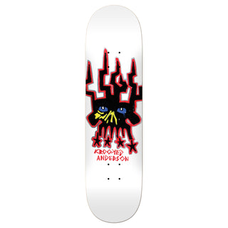 Krooked Skateboard Complete Manderson Skull King 8.38" x 32"