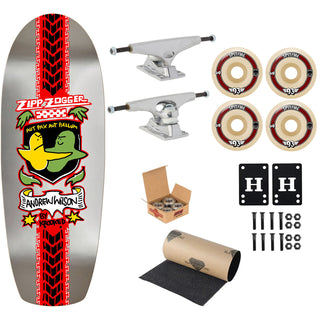 Krooked Premium Complete Skateboard Andrew Wilson Pro Zogger 10.75" Ft. Krux/Spitfire/Independent