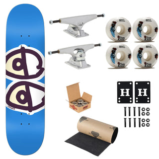 Krooked Premium Complete Skateboard Team Eyes 7.75" Ft. Krux/SML/Independent
