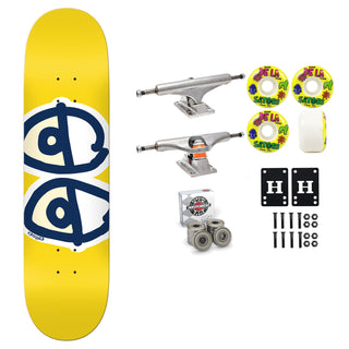 Krooked Premium Complete Skateboard Team Eyes 8.06" Ft. Independent/Satori