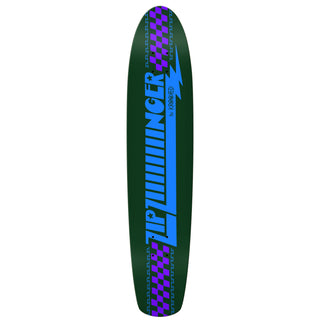 Krooked Skateboard Deck Team Ziiiinger Dark Green 7.7" x 35.75"