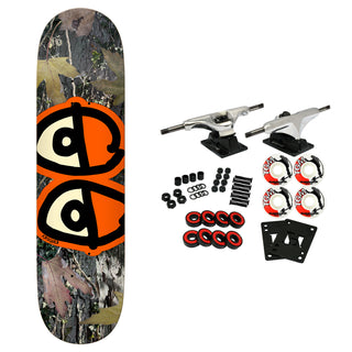 Krooked Skateboard Complete Team Eyes Camo 8.25" x 32"