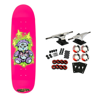 Welcome Skateboard Complete Lamby on Atheme (Egg) Hot Pink 8.8" x 31.75"