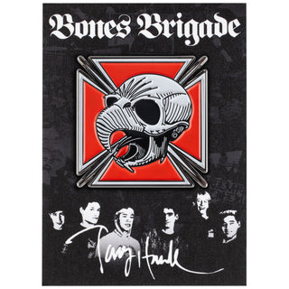 Powell Peralta Lapel Pin Bones Brigade Series 15 Hawk Lime