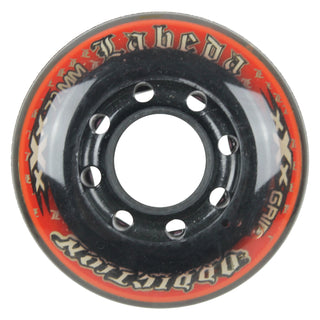 Labeda Roller Hockey Wheels - Addiction 72mm 76A Red/Black (Single)