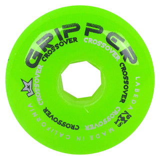 Labeda Roller Hockey Wheels - Gripper Crossover 72/80 HiLo 74A Green (8-Pack)