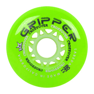 Labeda Roller Hockey Wheels - Gripper Crossover 72/80 HiLo 74A Green (8-Pack)