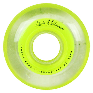 Labeda Roller Hockey Wheels - Millennium Gripper 68mm 74A Green (8-Pack)