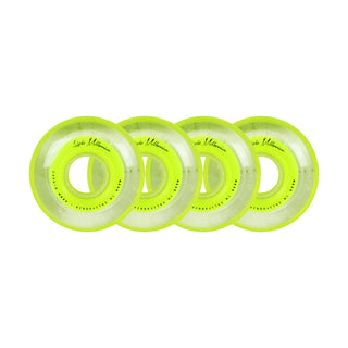Labeda Roller Hockey Wheels - Millennium Gripper 68mm 74A Green (4-Pack)