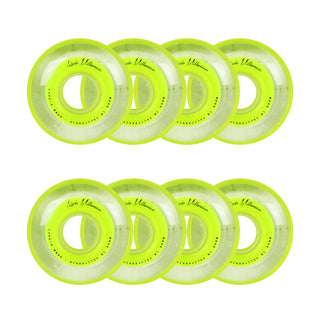 Labeda Roller Hockey Wheels - Millennium Gripper 68mm 74A Green (8-Pack)