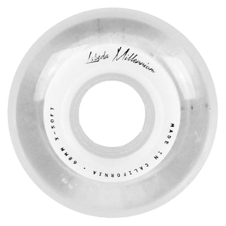Labeda Roller Hockey Wheels - Millennium Gripper 68mm 74A White (4-Pack)