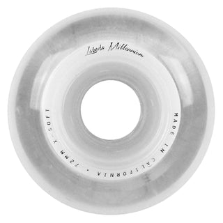 Labeda Roller Hockey Wheels - Millennium Gripper 68/72 Youth HiLo 74A White (8-Pack)