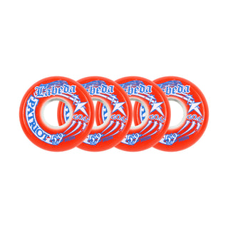 Labeda Roller Hockey Wheels - Patriot Goal 59mm 82A Red (4-Pack)