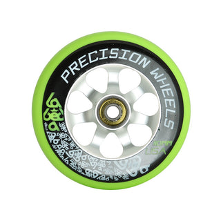 Labeda Precision Scooter Wheel Green 110mm w/ Lucky Bearings