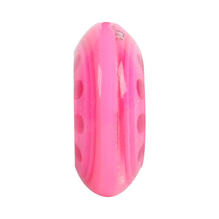 Labeda Whips Roller Hockey Wheels - Pink X-Soft 59mm - 4-Pack with Evo Spacers