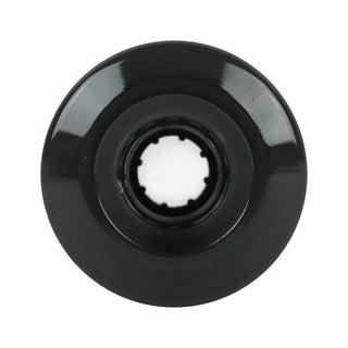 Blank Longboard Wheels 65mm x 42mm Smoked Black USA Rearset Shaved 78A