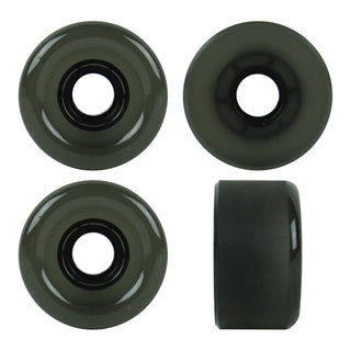 Paris Longboard Trucks, Wheels, Hardware, and Abec 7 Bearings Kit - V2 180 Blue + Blank Smoked Black 65mm 78A