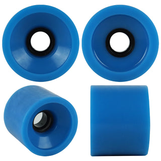 Paris Longboard Trucks, Wheels, Hardware, and Abec 7 Bearings Kit - V2 180 Fuschia + Blank Royal Blue 68mm 78A