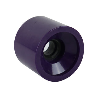 Blank Longboard Wheels 68mm x 54mm Eggplant Purple USA Square Lip 78A