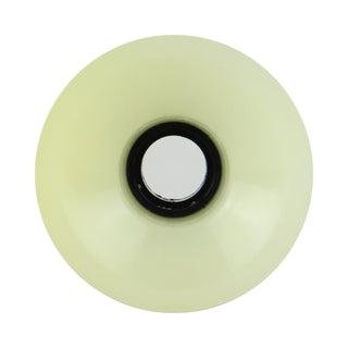 Blank Longboard Wheels 74mm x 58mm White (Discolored) USA Square Lip 78A