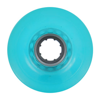 Blank Longboard Wheels 65mm x 45mm Aqua  USA Offset 78A