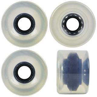 Longboard Wheels 65mm x 46mm 83A All Clear 4-Pack