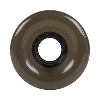 Longboard Wheels 70mm x 42mm 82A Stone Ground Clear Black 4-Pack