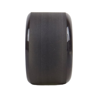 Longboard Wheels 70mm x 42mm 82A Stone Ground Clear Black 4-Pack