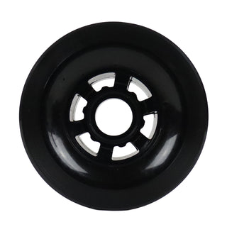 Longboard Wheels 83mm x 52mm 78A Black 4-Pack