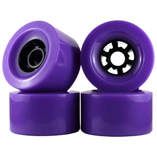 Longboard Wheels 83mm x 52mm 78A Purple 4-Pack