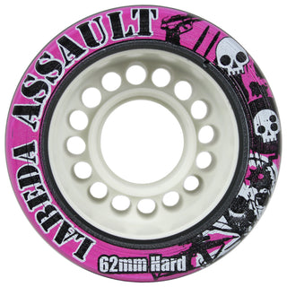 Labeda Quad Wheels Assault Hard Slim 62mm 4-Pack
