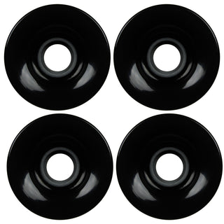 Moose Longboard Complete 9.25" x 46" Concave Cut Out Pintail Black