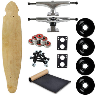 Moose Longboard Complete 9" x 43" Kicktail Natural